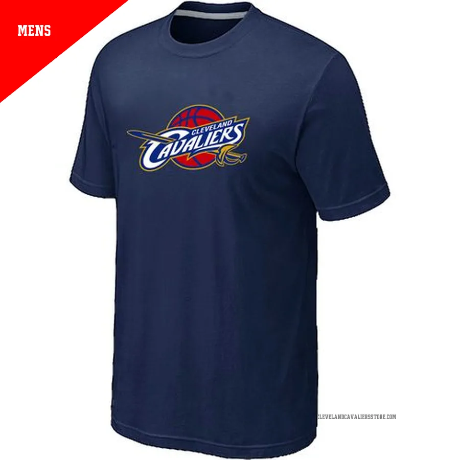 Cleveland Cavaliers Navy Men's Big & Tall Primary Logo T-Shirt -