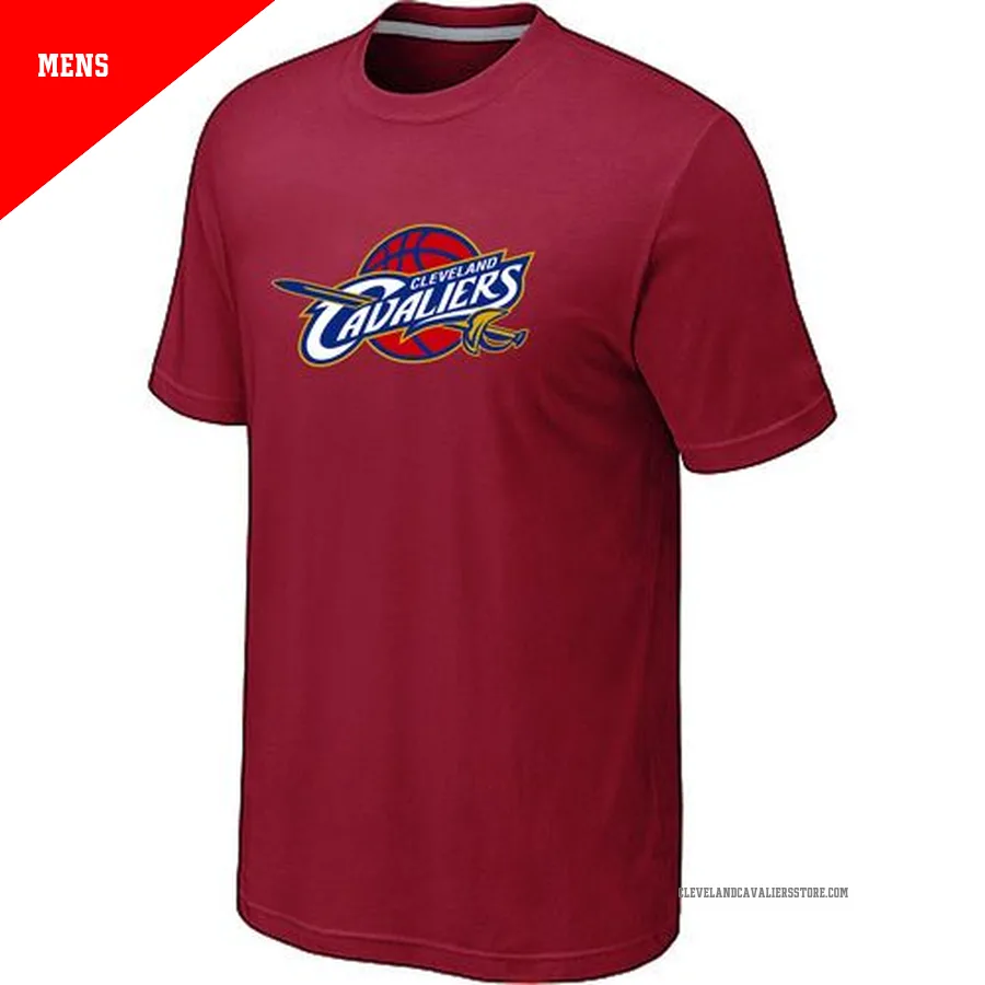 Cleveland Cavaliers Red Men's Big & Tall Primary Logo T-Shirt -
