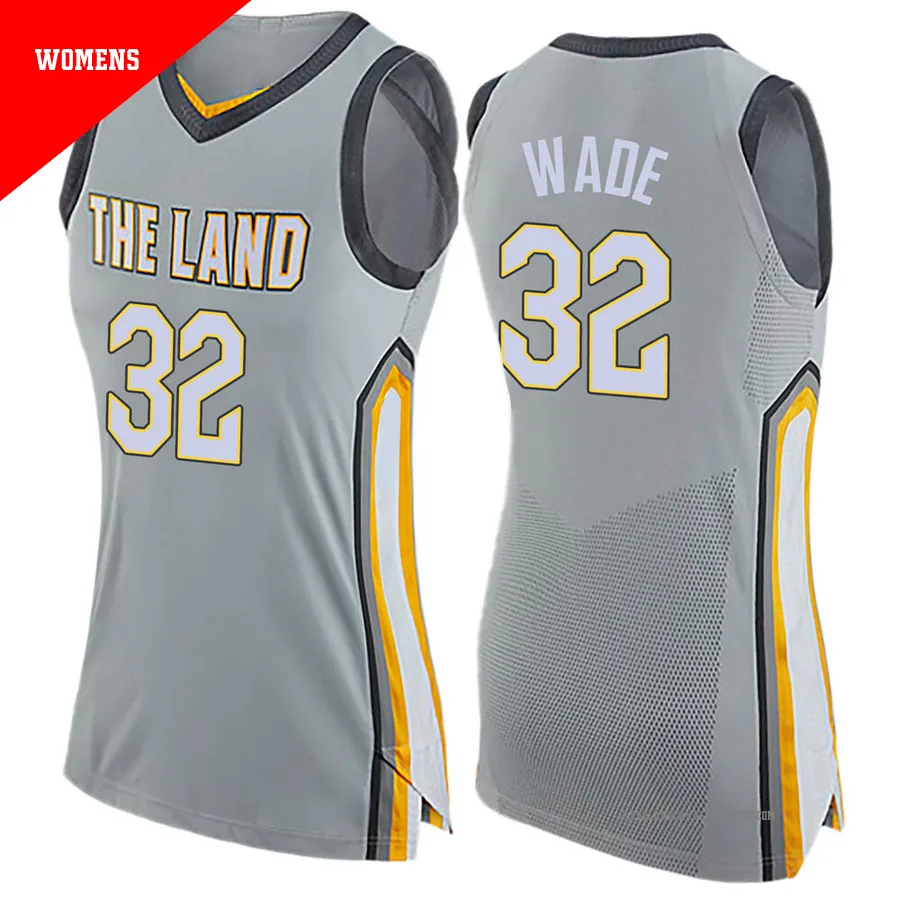 Dean Wade ＃32 Cleveland Cavaliers Swingman Gray Women's Jersey - City Edition
